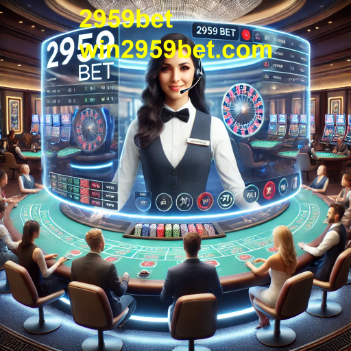 Experiência Imersiva nos Jogos Ao Vivo do 2959bet